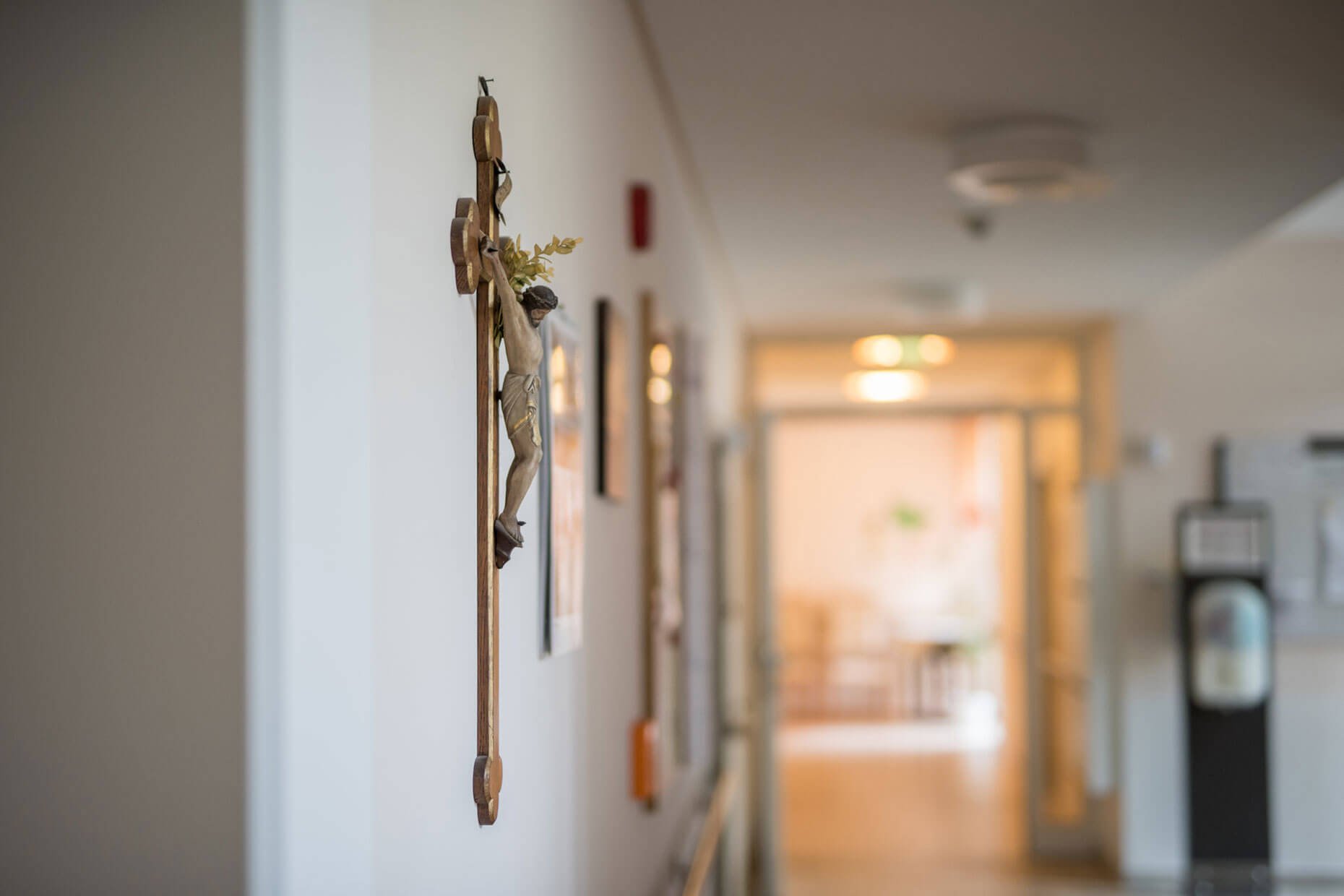 Blick in den Gang im Haus Antonius in Siegburg